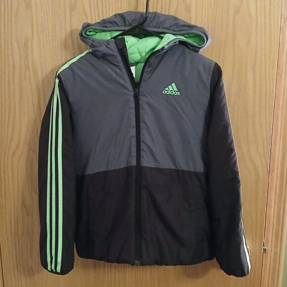 Excellent Condition Adidas Winter Jacket (Kids M 10-12) - Picture 1 of 2
